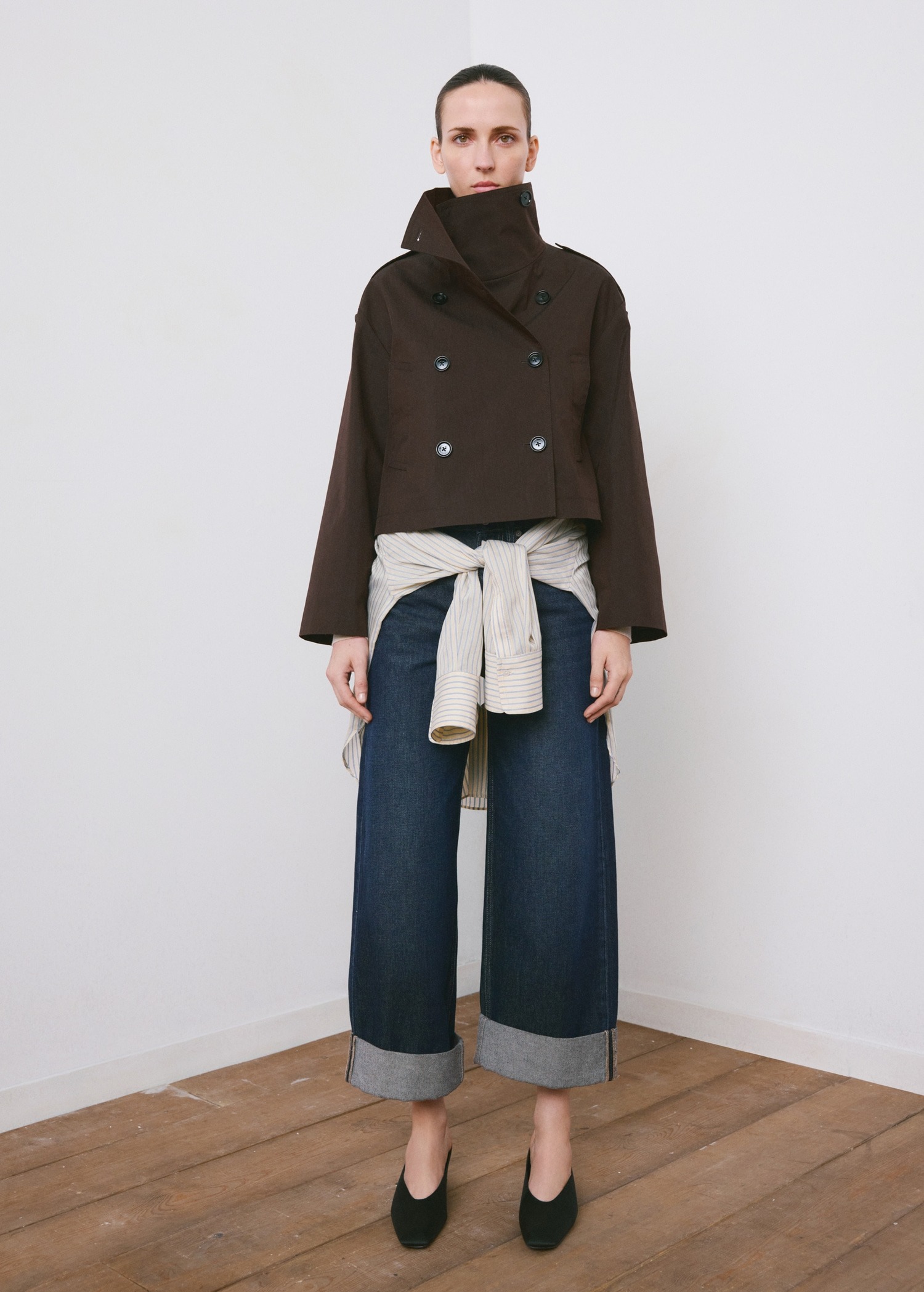 Xhinse wide-leg, Mango - 36, Blu