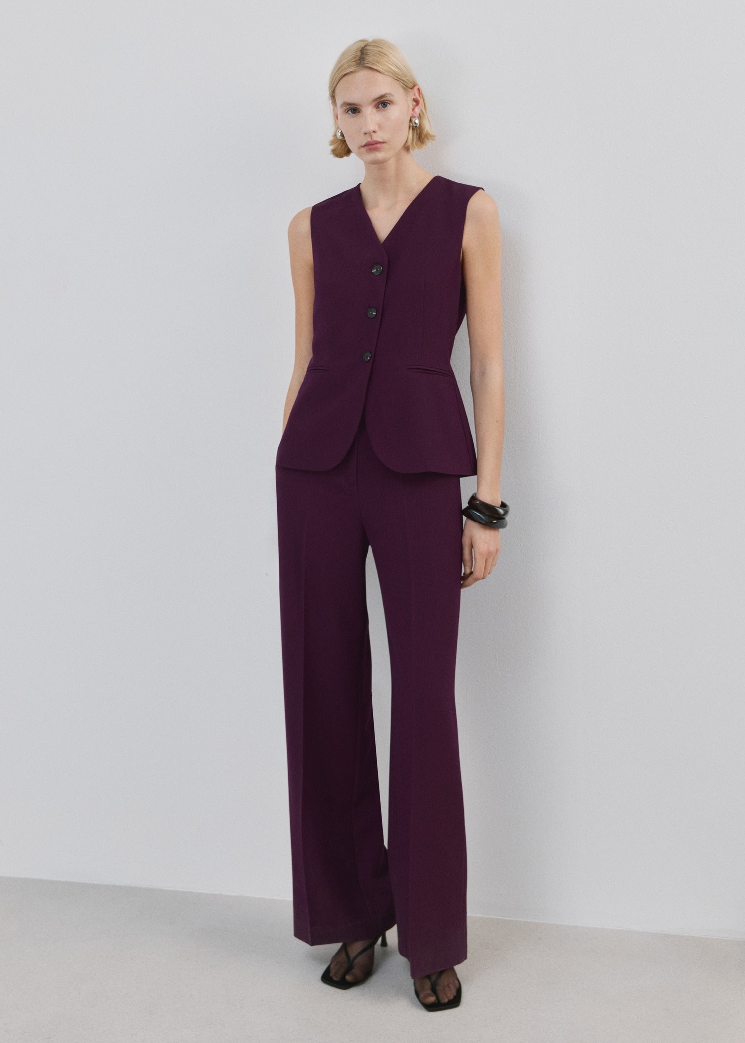 Jumpsuit i gjatë, Mango - XS, Lejla