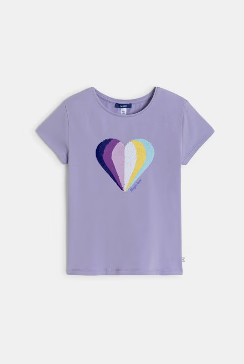 T-shirt për vajza, Okaidi - 8 Vjeç