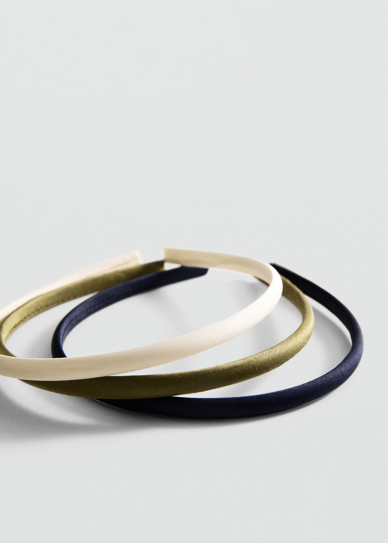 Rreth flokësh set, Mango - Bezhë