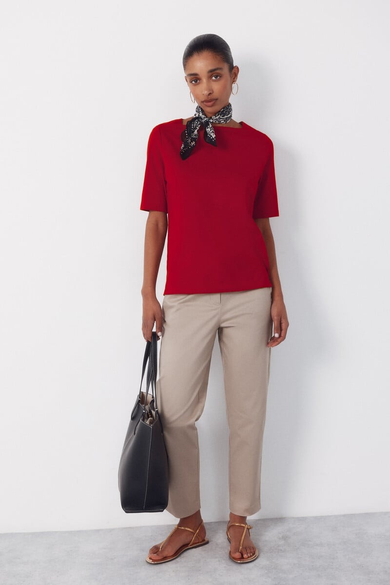 T-shirt pambuku, Cortefiel - M