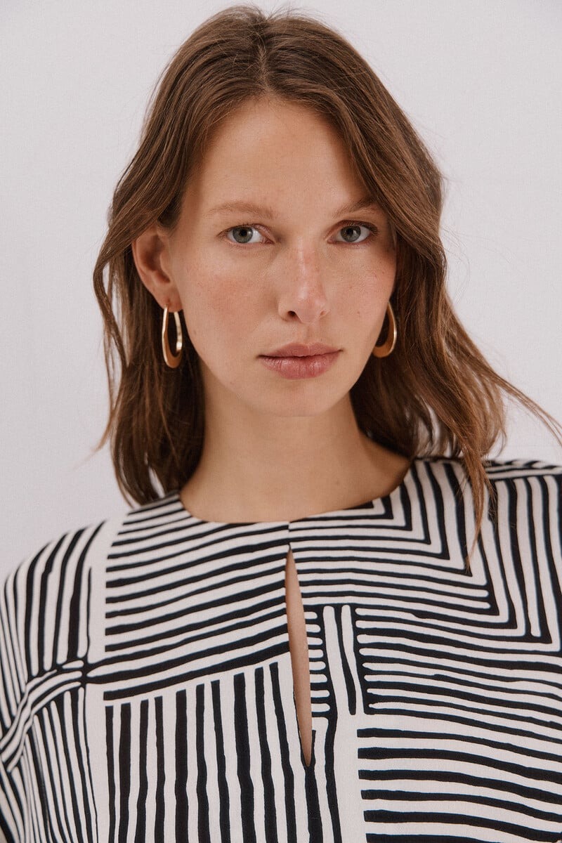 Fustan me printe, Cortefiel