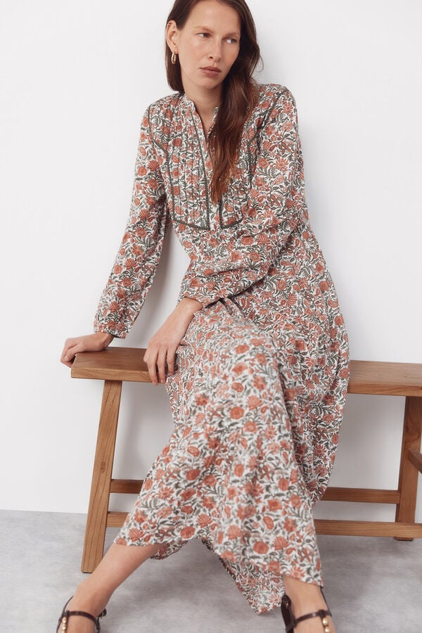 Fustan floral, Cortefiel