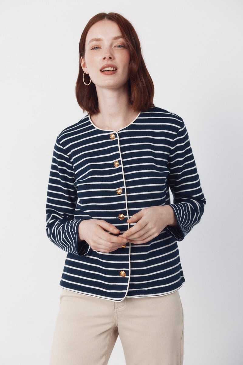 Triko me kopsa, Cortefiel