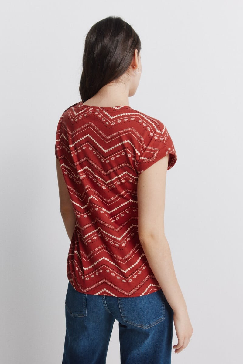 T-shirt me printe, Springfield