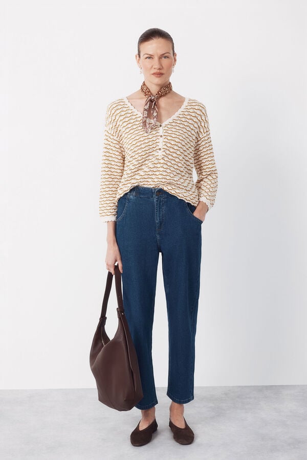 Xhinse të gjata, Cortefiel - L, Blu