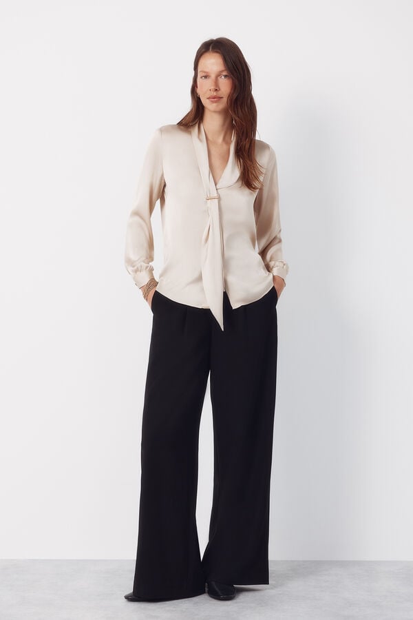 Bluzë saten, Cortefiel - XL