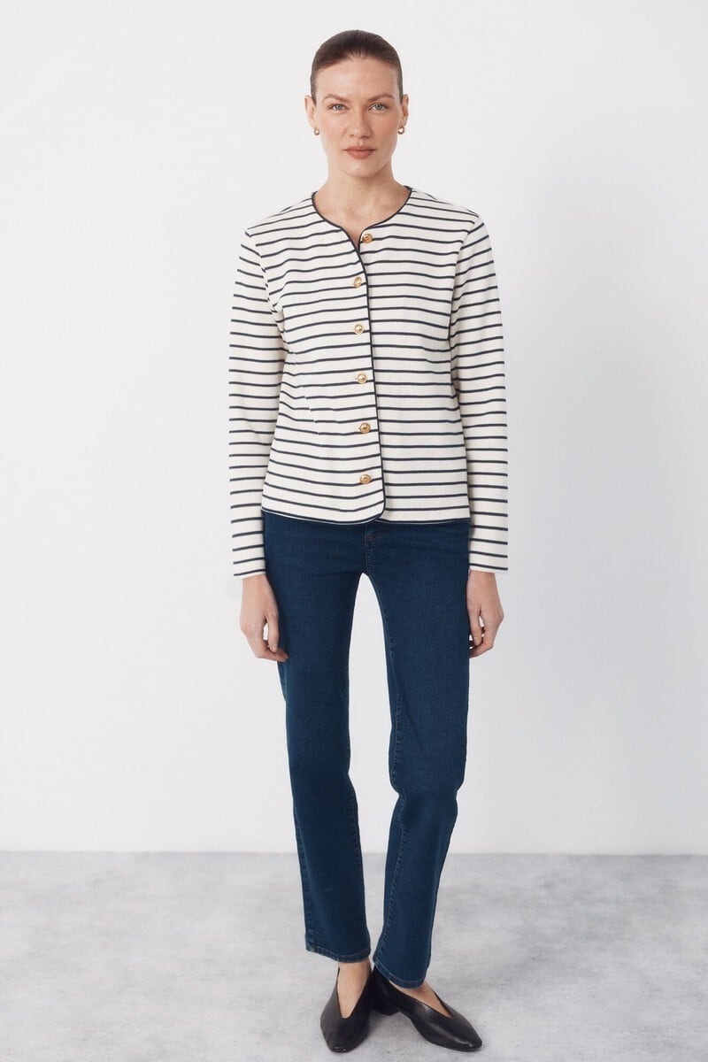 Triko me kopsa, Cortefiel - M