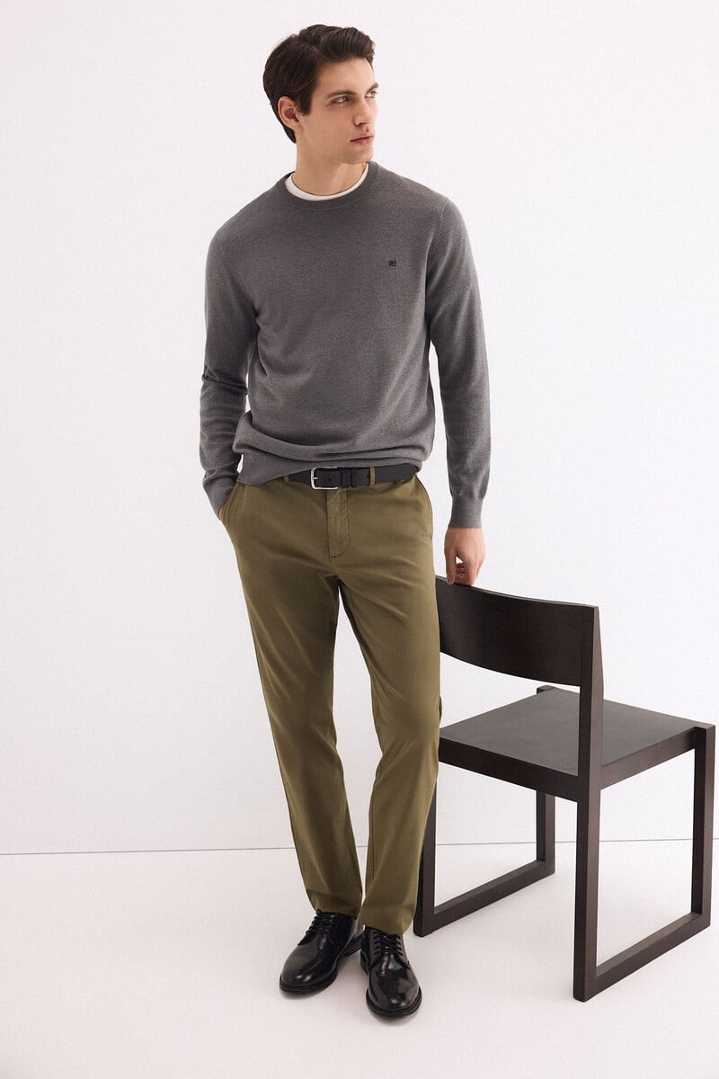 Pantallona slim-fit, Pedro del Hierro - 44