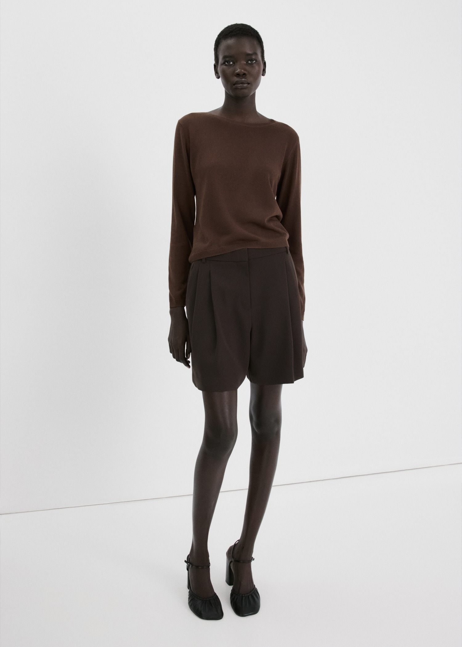 Bluzë me mëngë të gjata, Mango