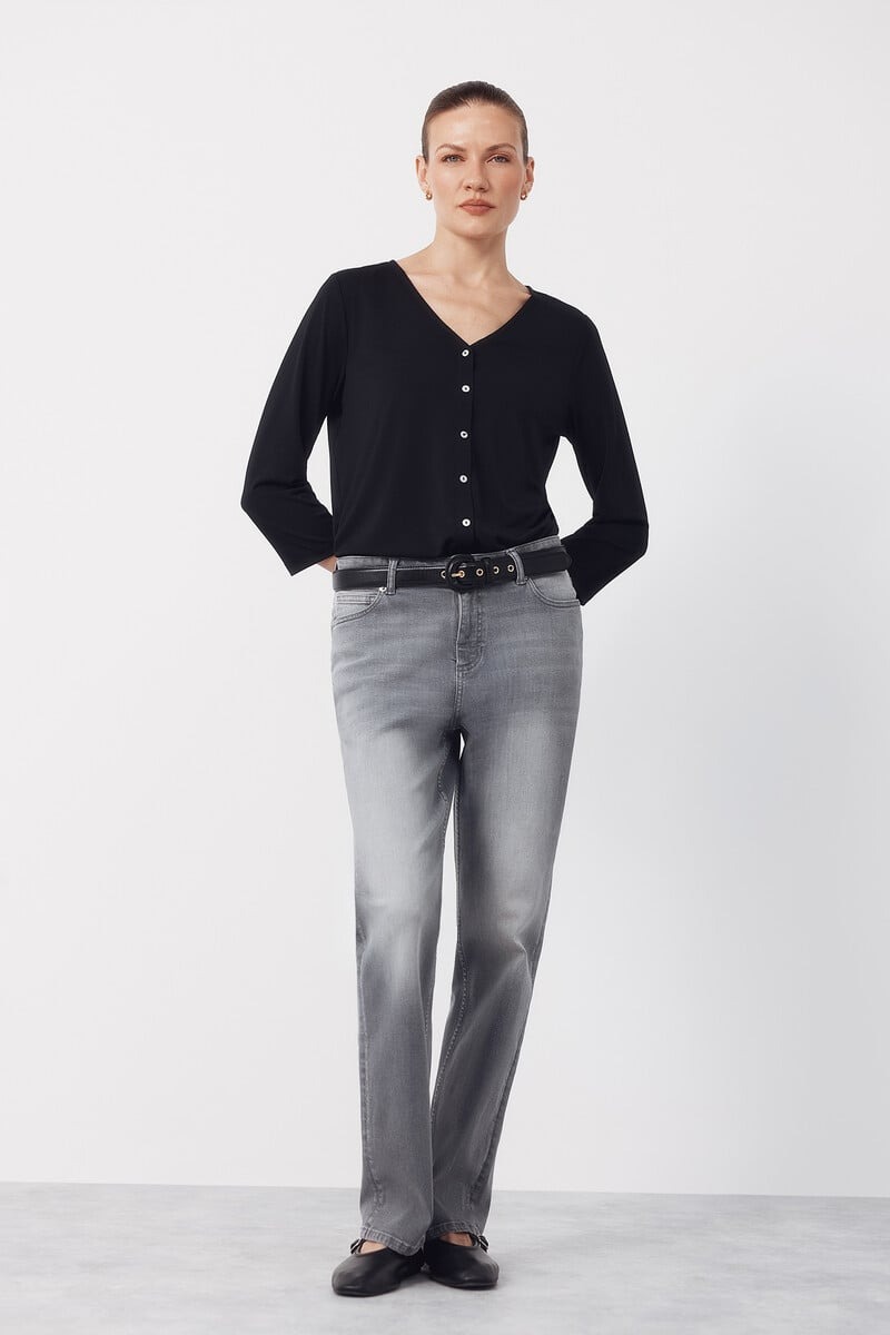 Bluzë me mëngë të gjata, Cortefiel - L