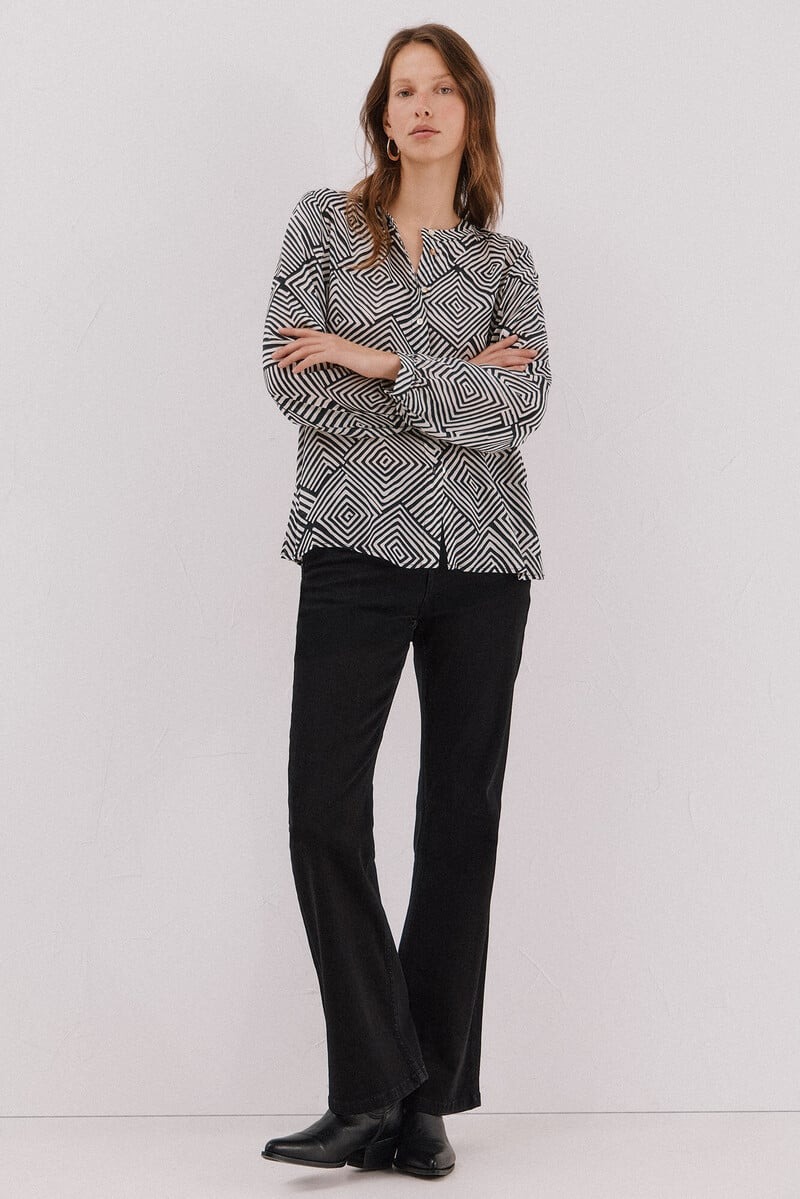 Bluzë me mëngë të gjata, Cortefiel - L