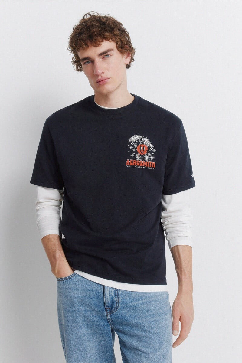 T-shirt regular, Springfield - M