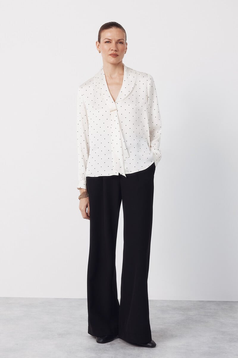 Bluzë me mëngë të gjata, Cortefiel - L