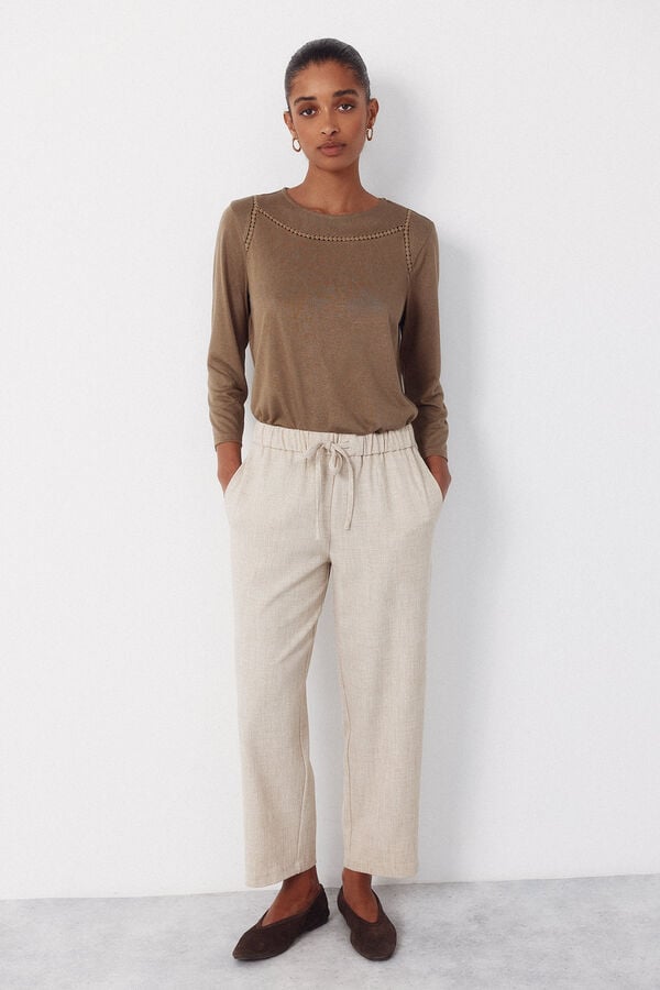 Bluzë me mëngë të gjata, Cortefiel - L