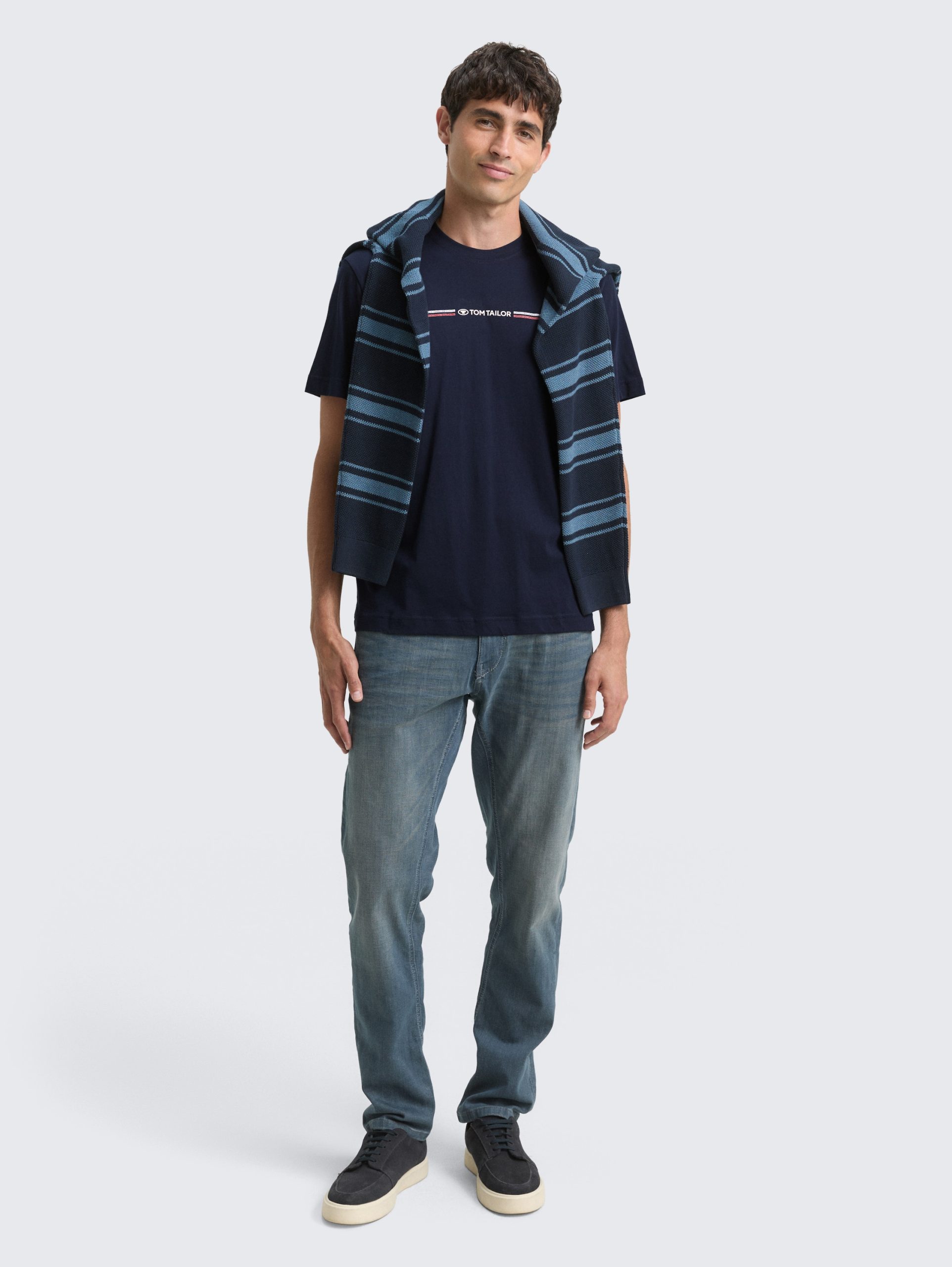 T-shirt, Tom Tailor - M, E bardhë