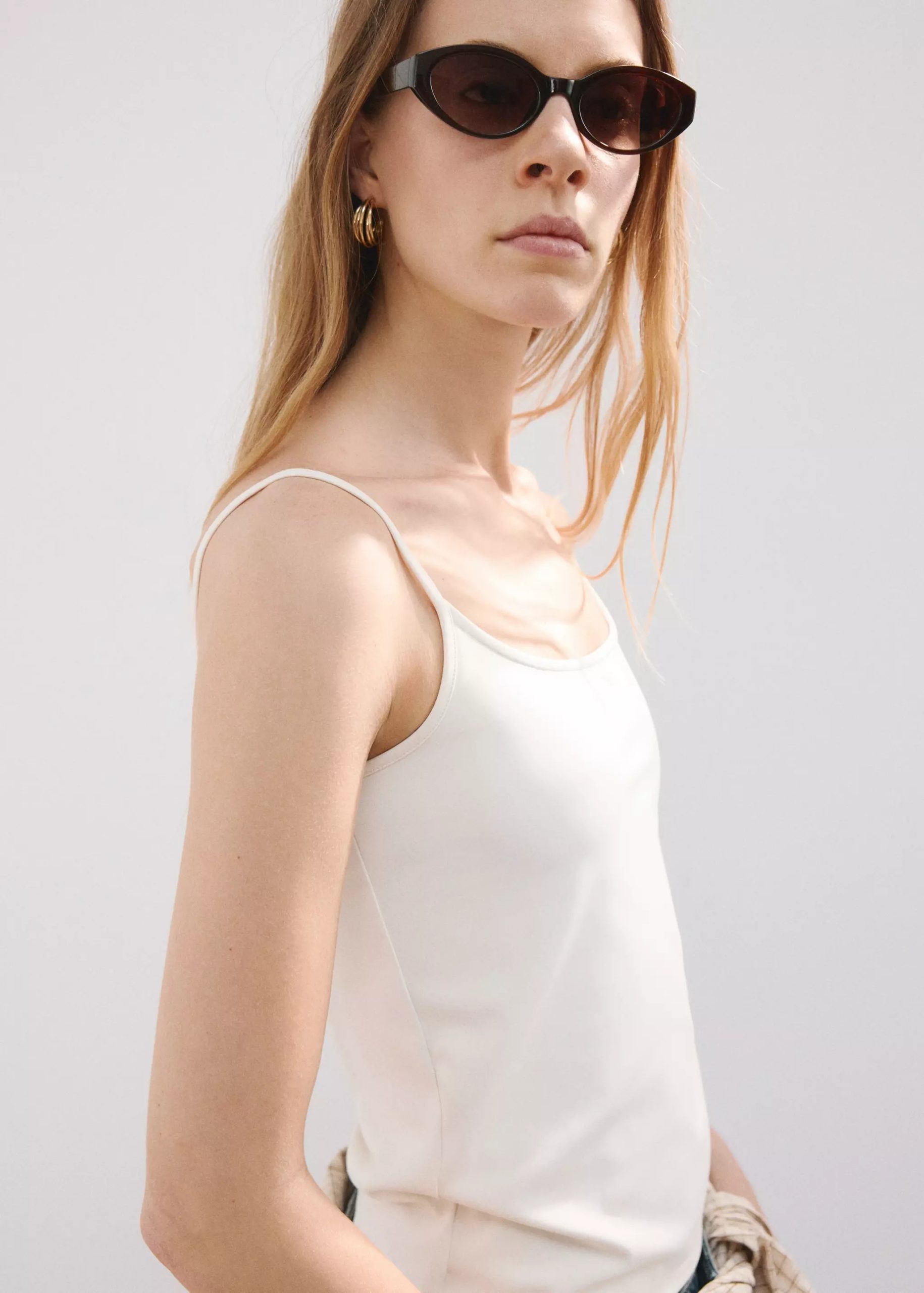 Kanatiere, Mango - XS, E bardhë