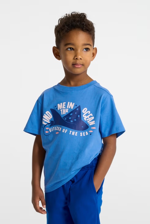 T-shirt pambuku, Okaidi - 3 Vjeç