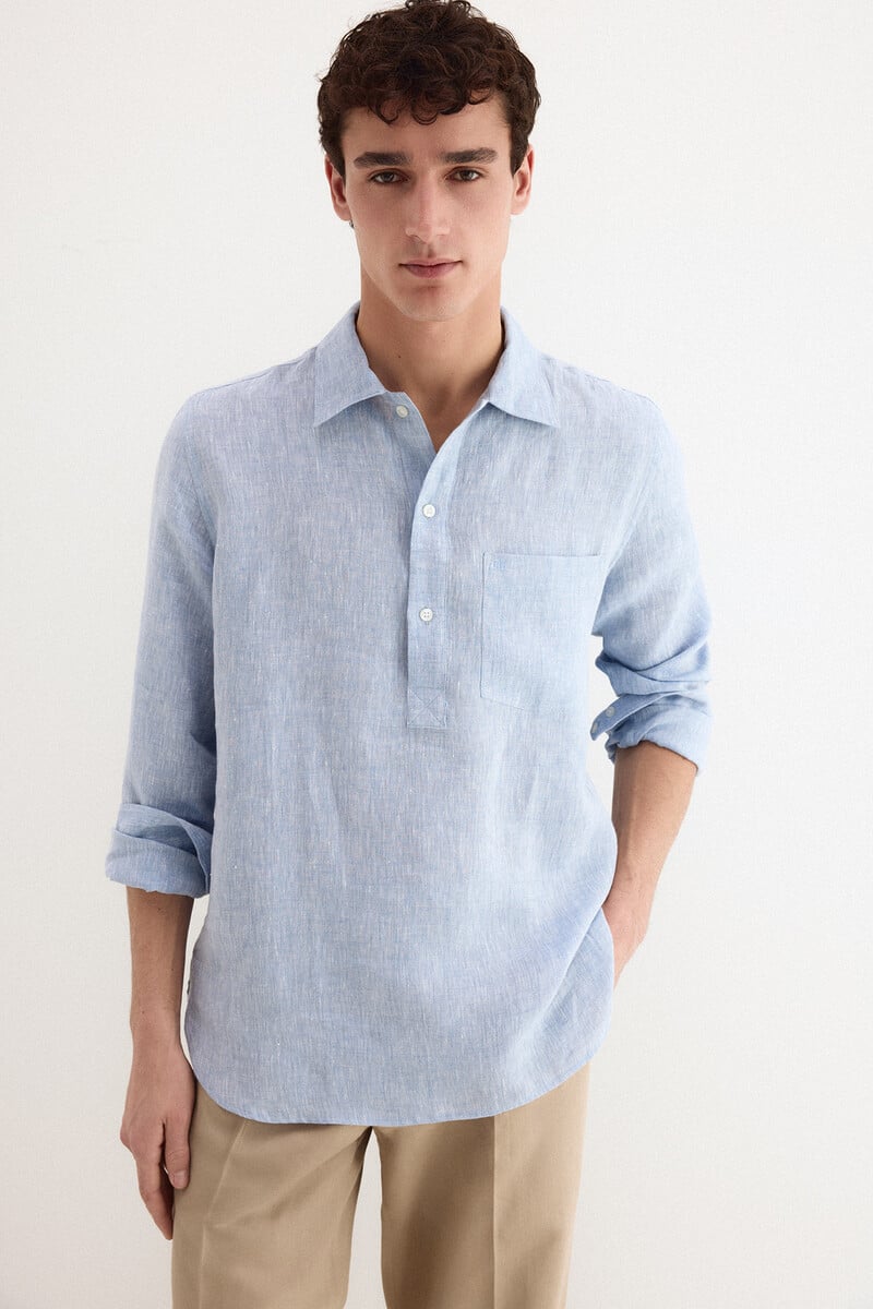 Këmishë lino, Pedro Del Hierro - M