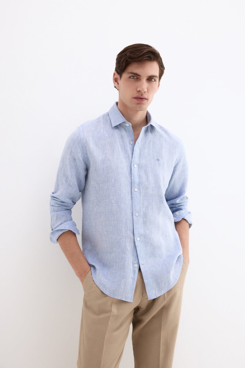 Këmishë lino, Pedro Del Hierro - L