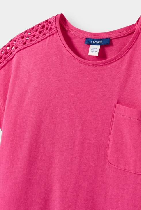 T-shirt me mëngë të shkurtra, Okaidi