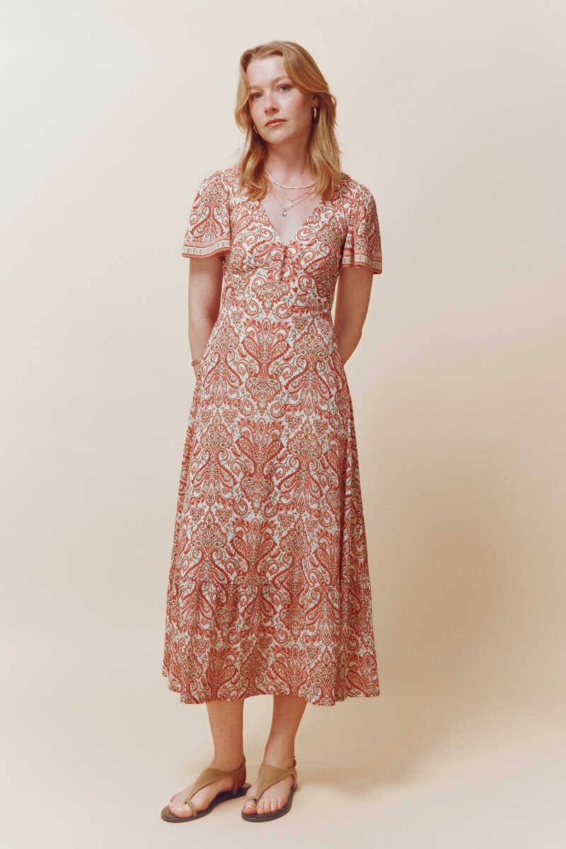 Fustan midi, Springfield - S
