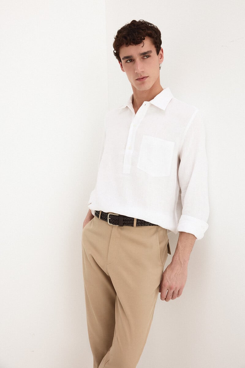 Këmishë lino, Pedro Del Hierro - M