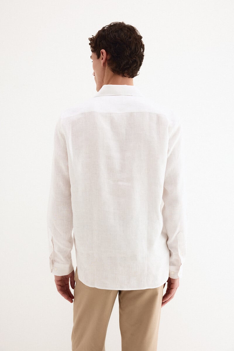 Këmishë lino, Pedro Del Hierro