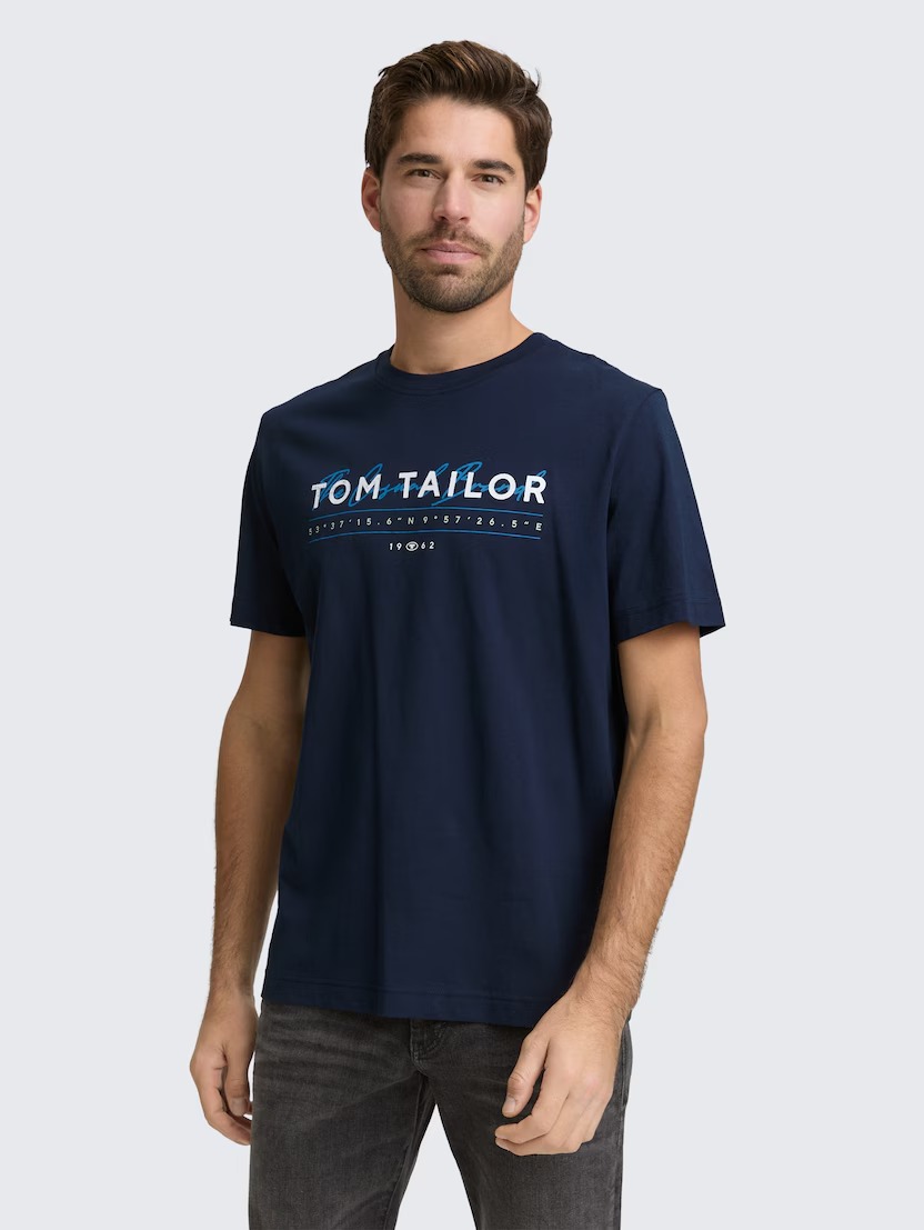 T-shirt më mëngë të shkurtra, Tom Tailor