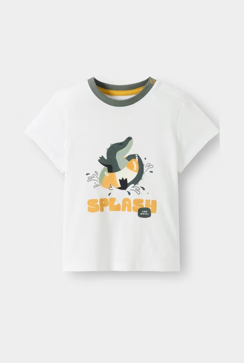 T-shirt me mëngë të shkurtra, Obaibi - 3 Muaj