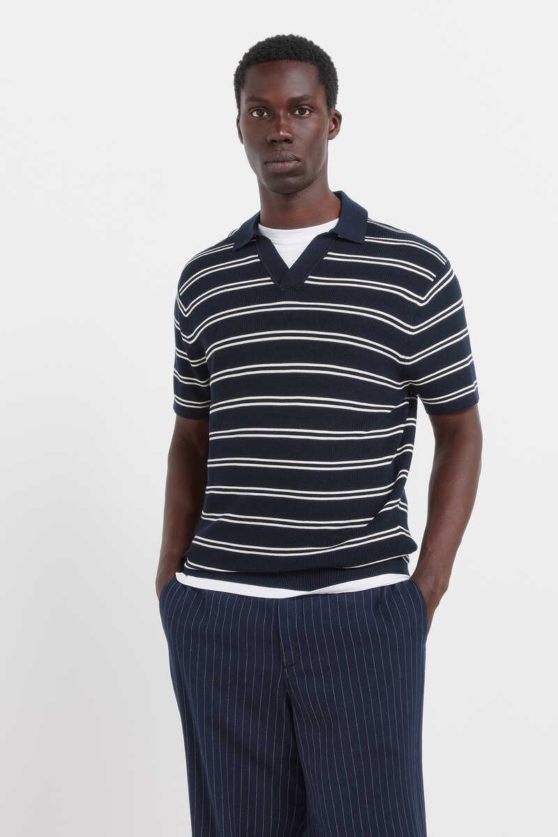 Polo me mëngë të shkurtra, Springfield - M, Blu e errët