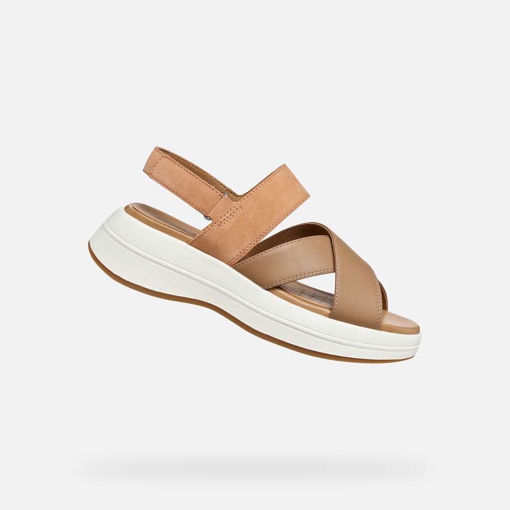 Sandale me platformë për femra, Goex - 37