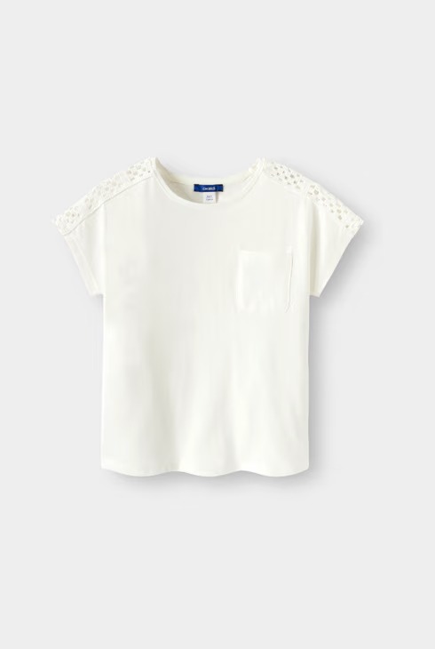 T-shirt me mëngë të shkurtra, Okaidi - 10 Vjeç