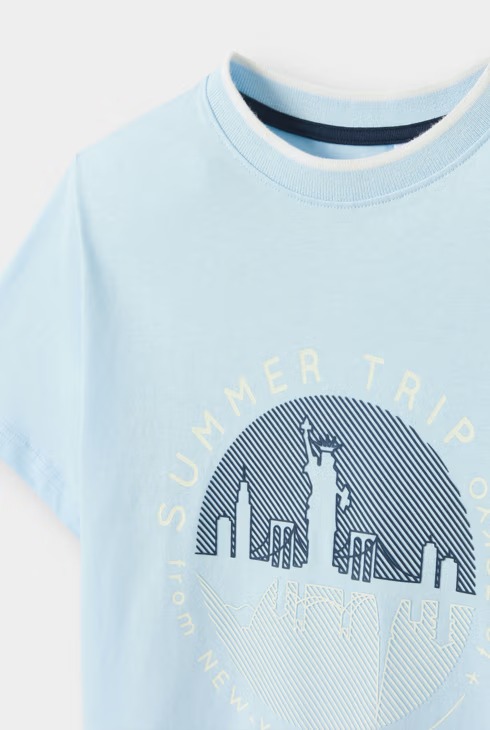 T-shirt me mëngë të shkurtra, Okaidi