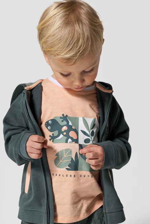 T-shirt me mëngë të shkurtra, Obaibi - 18 Muaj
