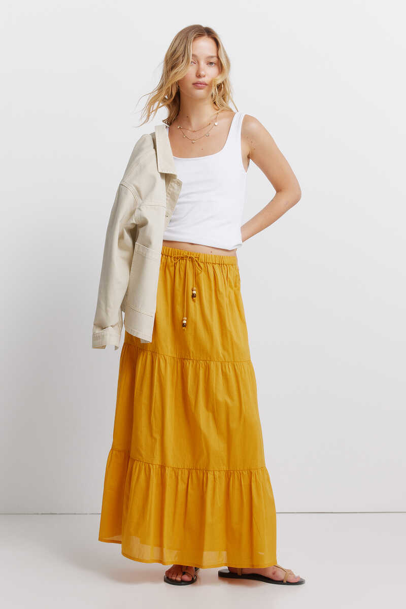 Fund midi, Springfield - L, Gold