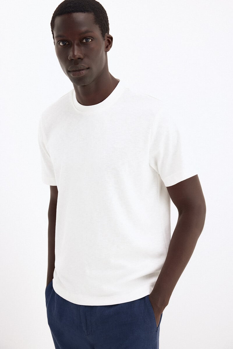 T-shirt bazik, Pedro del Hierro - L