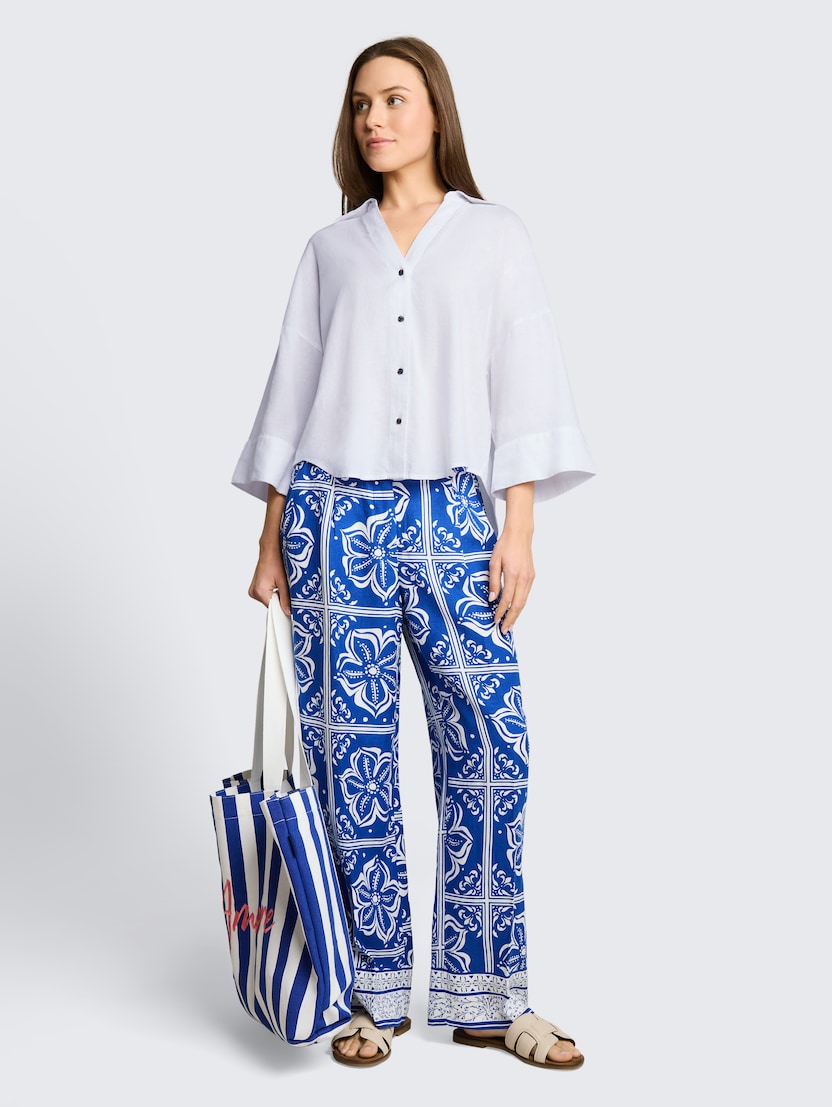 Këmishë oversize, Tom Tailor - 38, E bardhë