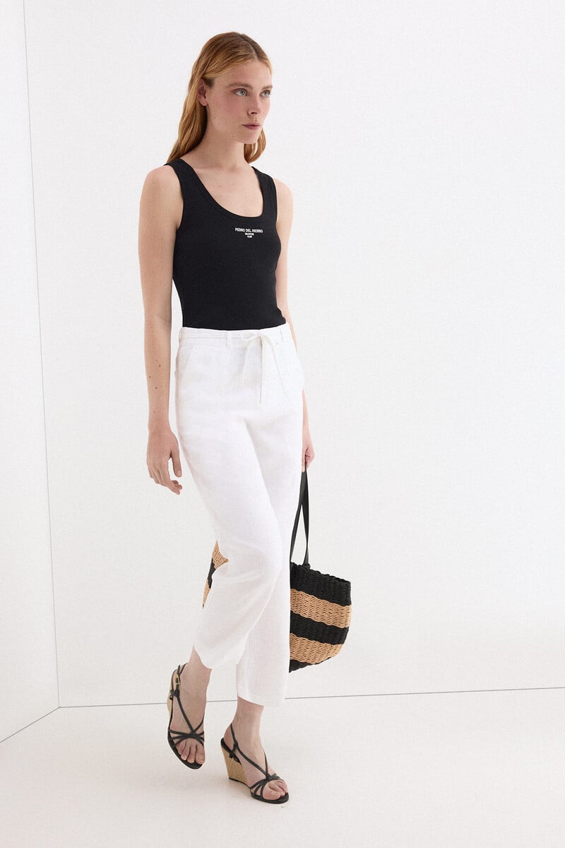 Pantallona lino, Pedro Del Hierro - 44