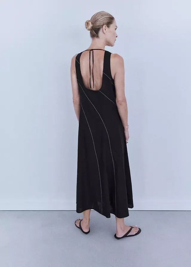 Fustan maxi, Mango