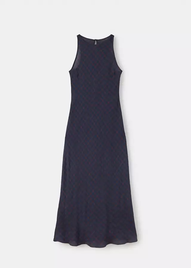 Fustan midi, Mango - S, Blu