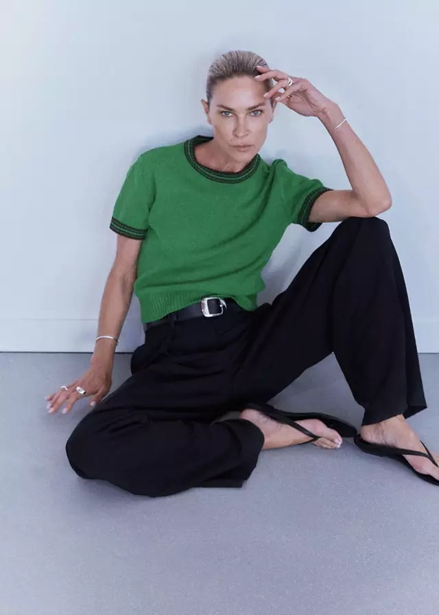 T-shirt, Mango - S, Jeshile