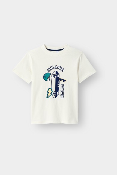 T-shirt pambuku, Okaidi - 10 Vjeç