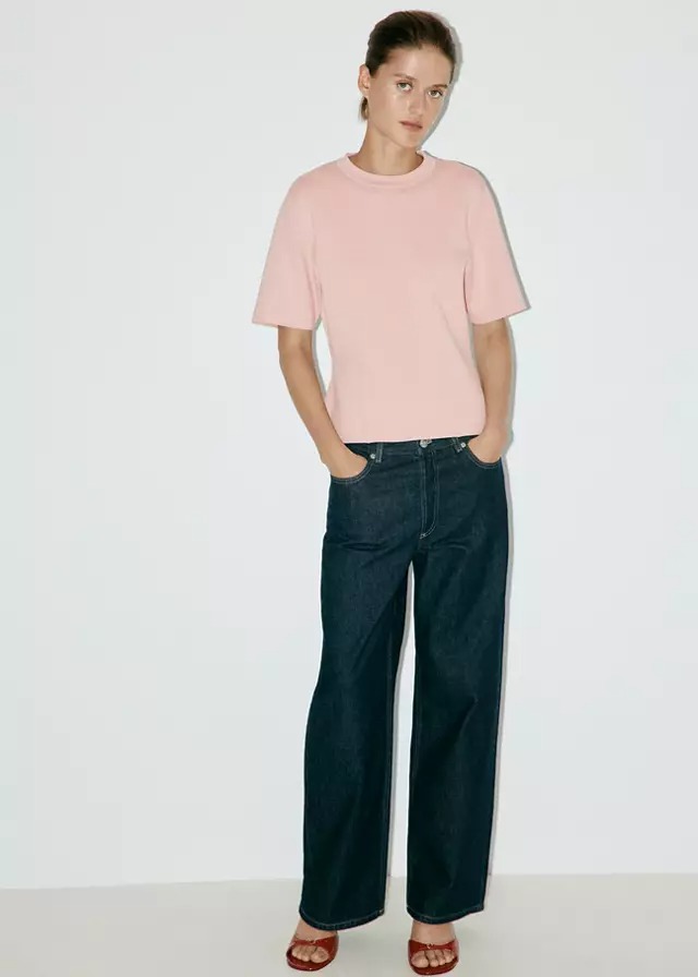 T-shirt bazik, Mango