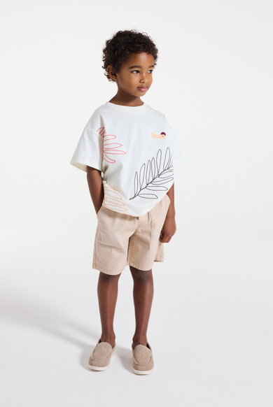 T-shirt pambuku, Okaidi - 10 Vjeç