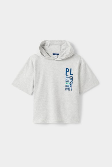 T-shirt me kapuç, Okaidi