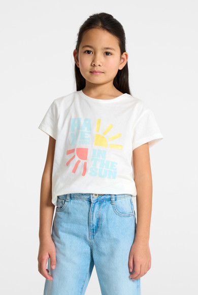 T-shirt pambuku, Okaidi - 10 Vjeç