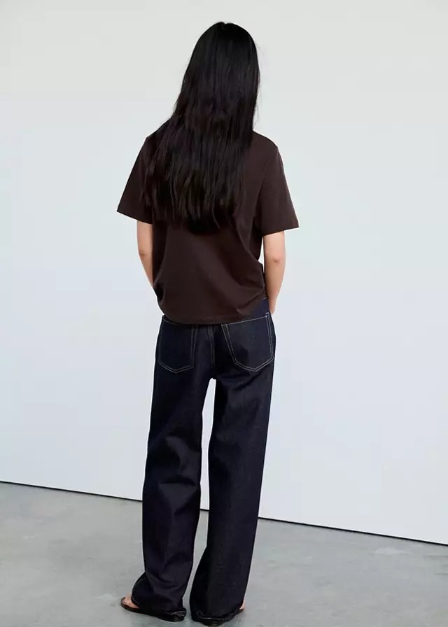 T-shirt me mëngë të shkurtra, Mango