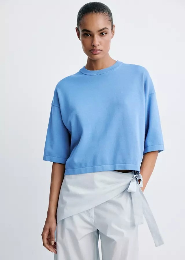 T-shirt, Mango - XS, Bojëqielli