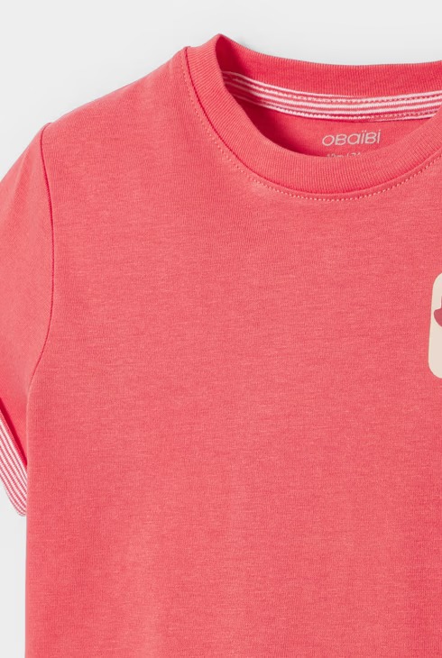 T-shirt  me mëngë të shkurtra, Obaibi